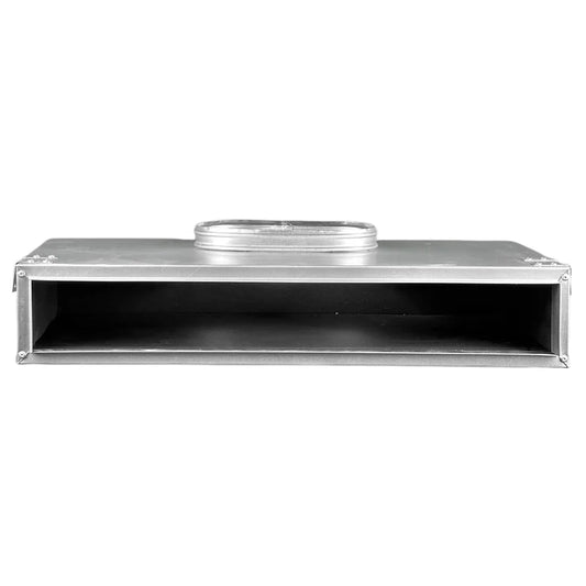 VENTIUSA - 24 Inch Plenum Box for [24 Inch Linear Slot Diffuser - 2 Slot - Double Slot] Premium Insulated Plenum Box for Heating and Cooling