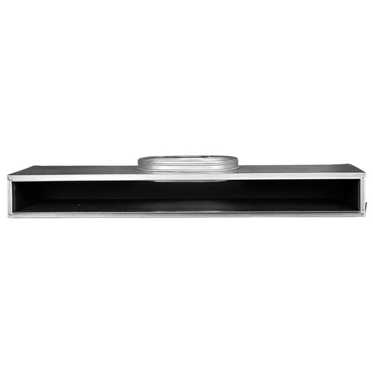 36 Inch Plenum Box for [36 Inch Linear Slot Diffuser - 2 Slot - Double Slot] Premium Insulated Plenum Box for Heating and Cooling