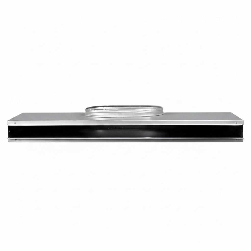 60 Inch Plenum Box for [60 Inch Linear Slot Diffuser - 2 Slot - Double Slot] Premium Insulated Plenum Box for Heating and Cooling