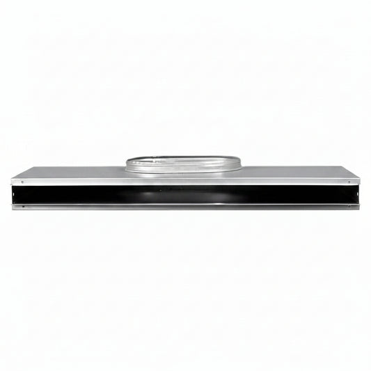 48 Inch Plenum Box for [48 Inch Linear Slot Diffuser - 2 Slot - Double Slot] Premium Insulated Plenum Box for Heating and Cooling